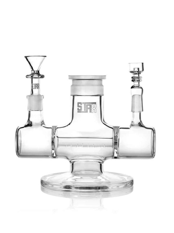 7 STAX Dual-Function Inline Base – Clear